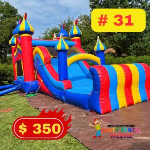 inflatable-Circus-Wet-dry-Combo