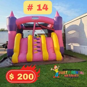 princess-combo-bounce-house