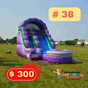 purple-water-slider-with-pool